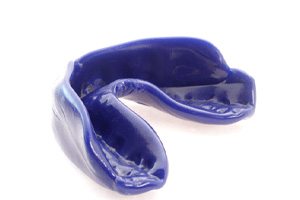 a customized athletic mouthguard