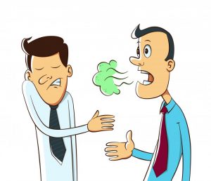 bad breath illustration